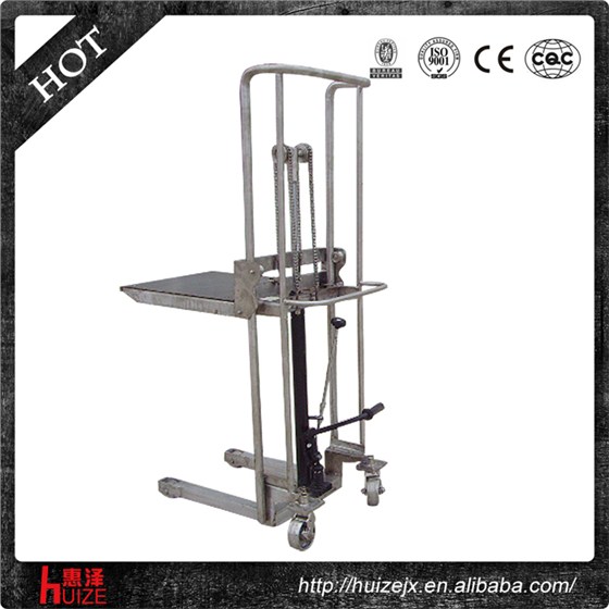 不銹鋼手動輕型堆高車 不銹鋼手動輕型堆高車