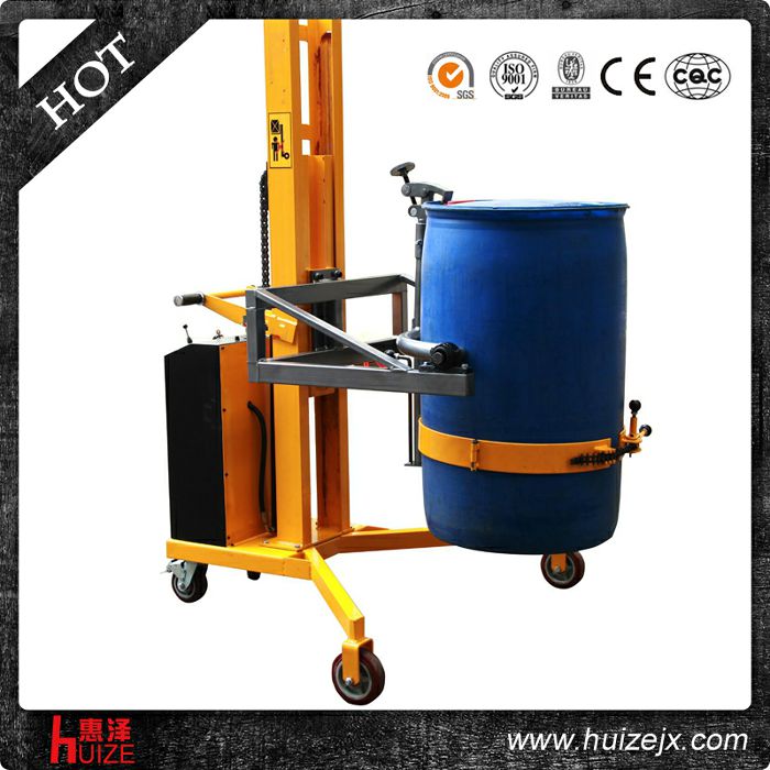 半電動油桶車（直角腿，夾鐵桶翻轉）3