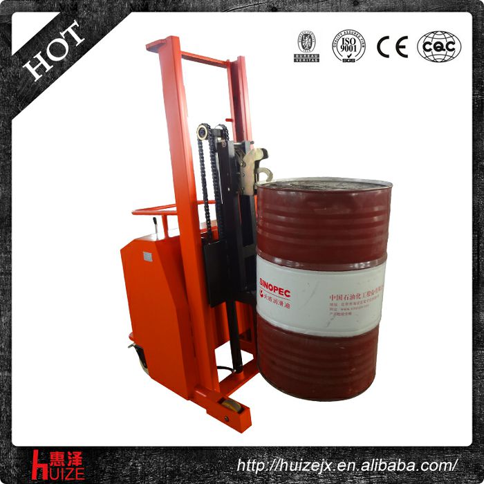 半電動配重油桶車(無底腿,只堆垛,不翻轉)3 半電動配重油桶車(無底腿,只堆垛,不翻轉)3