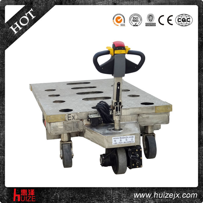化工行業專用不銹鋼防爆搬運車