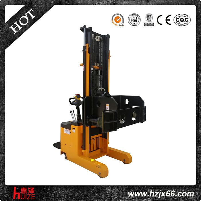 石膏板樓板專用全電動堆高車(夾抱翻轉(zhuǎn)90度式) 石膏板樓板專用全電動堆高車(夾抱翻轉(zhuǎn)90度式)