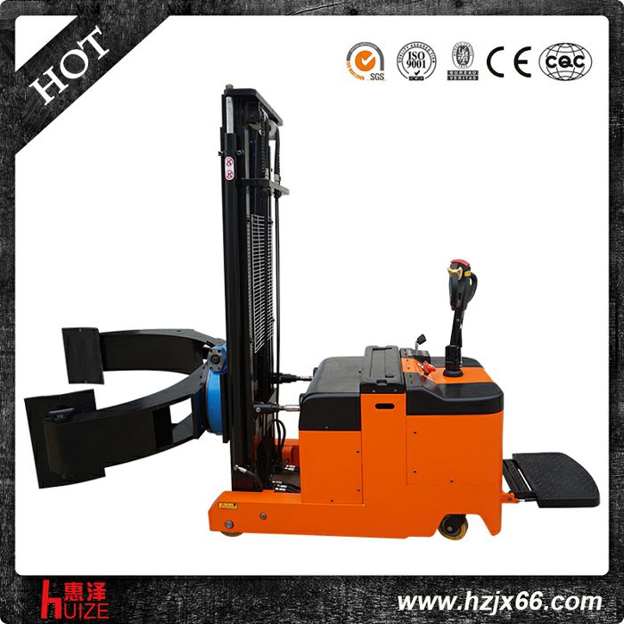 平衡重全電動紙筒夾抱翻轉車(適合橫向和豎向夾起紙卷) 平衡重全電動紙筒夾抱翻轉車(適合橫向和豎向夾起紙卷)