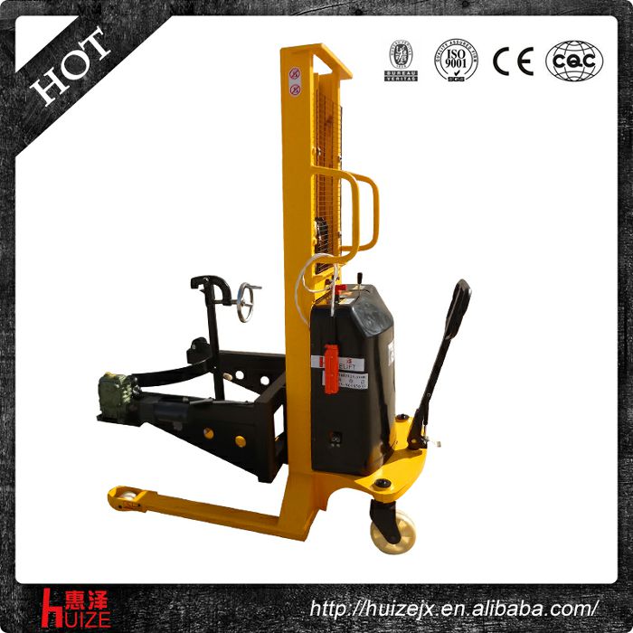 半電動(dòng)可傾式油桶車(chē)(手夾緊電翻轉(zhuǎn)) 半電動(dòng)可傾式油桶車(chē)(手夾緊電翻轉(zhuǎn))